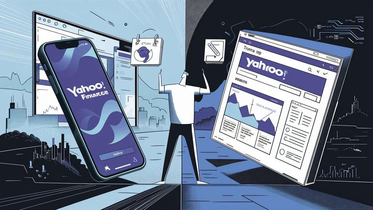 Yahoo Finance App vs. Website Which is Right for You