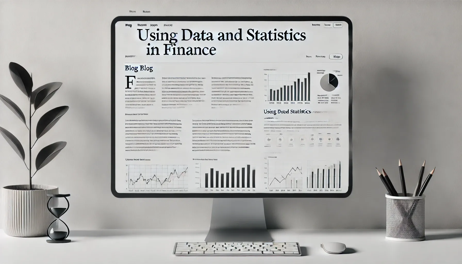 Using Data and Statistics in Your Finance Blog Posts