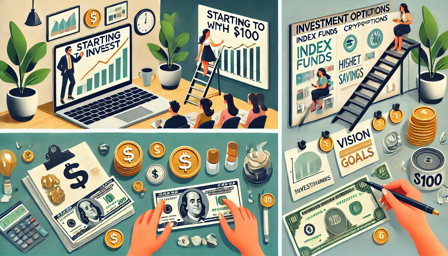 How to Start Investing with $100 A Beginner’s Guide