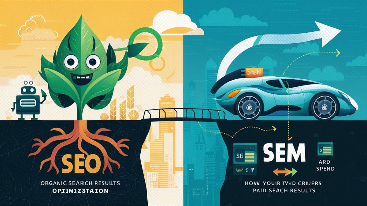 SEO vs. SEM: Understanding the Difference and How They Work Together